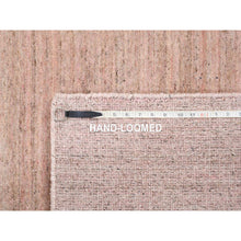 Load image into Gallery viewer, 8&#39;2&quot;x10&#39; Coral Pink Modern Design Hand Loomed Soft, Velvety Plush Wool Oriental Rug FWR380934