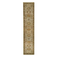 Load image into Gallery viewer, Beige Oriental Rug, Carpets, Handmade, Montana USA.