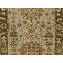 Load image into Gallery viewer, Beige Oriental Rug, Carpets, Handmade, Montana USA.