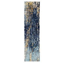 Load image into Gallery viewer, Denim Oriental Rug, Carpets, Handmade, Montana USA.