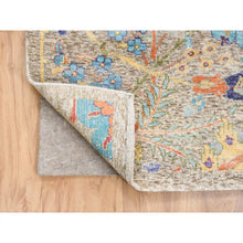 Load image into Gallery viewer, Taupe Oriental Rug, Carpets, Handmade, Montana USA.