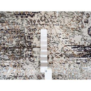 Gray Oriental Rug, Carpets, Handmade, Montana USA.