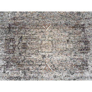 Gray Oriental Rug, Carpets, Handmade, Montana USA.