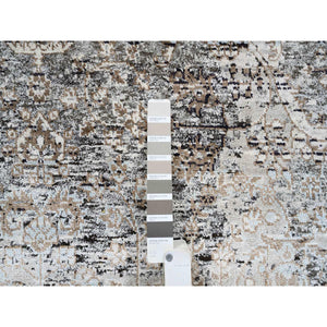 Gray Oriental Rug, Carpets, Handmade, Montana USA.