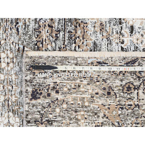 Gray Oriental Rug, Carpets, Handmade, Montana USA.
