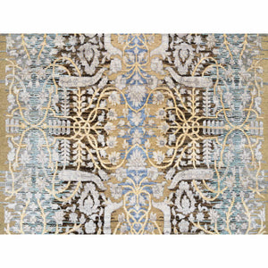 Honey Oriental Rug, Carpets, Handmade, Montana USA.