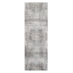 Gray Oriental Rug, Carpets, Handmade, Montana USA.