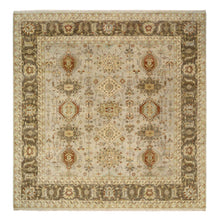 Load image into Gallery viewer, Gray Oriental Rug, Carpets, Handmade, Montana USA.
