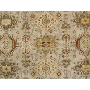 Gray Oriental Rug, Carpets, Handmade, Montana USA.