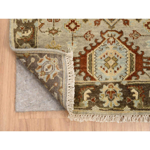 Gray Oriental Rug, Carpets, Handmade, Montana USA.