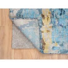 Load image into Gallery viewer, Denim Oriental Rug, Carpets, Handmade, Montana USA.