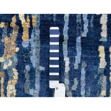 Load image into Gallery viewer, Denim Oriental Rug, Carpets, Handmade, Montana USA.