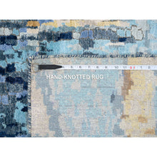 Load image into Gallery viewer, Denim Oriental Rug, Carpets, Handmade, Montana USA.