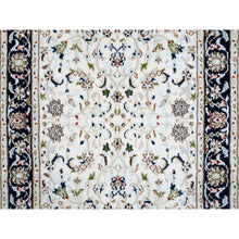 Load image into Gallery viewer, Ivory Oriental Rug, Carpets, Handmade, Montana USA.