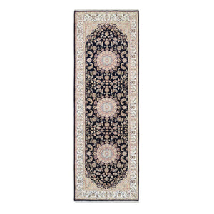Midnight Oriental Rug, Carpets, Handmade, Montana USA.