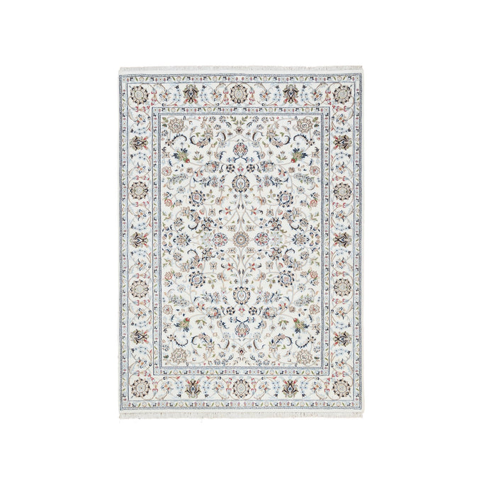 Ivory Oriental Rug, Carpets, Handmade, Montana USA.