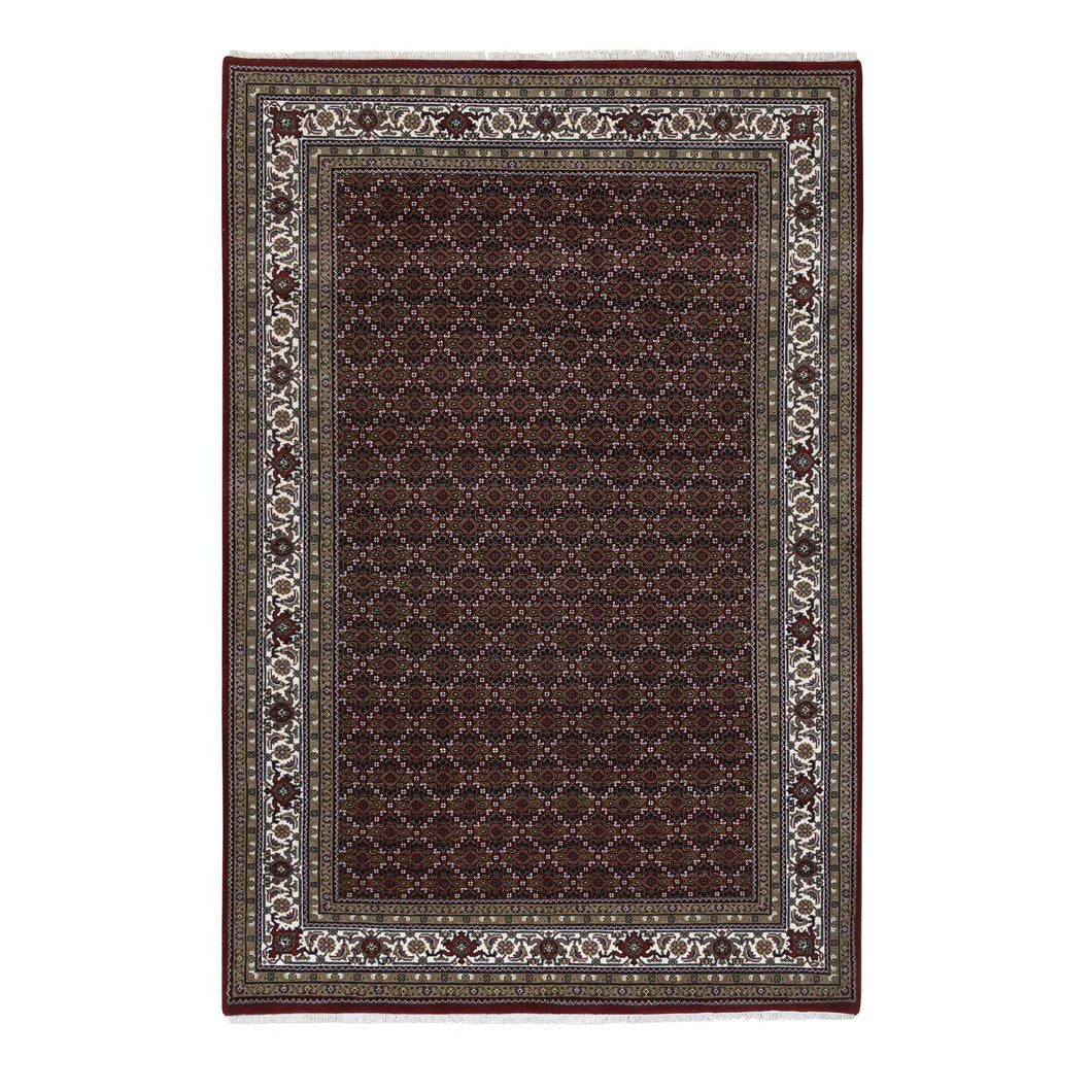 Red Oriental Rug, Carpets, Handmade, Montana USA.