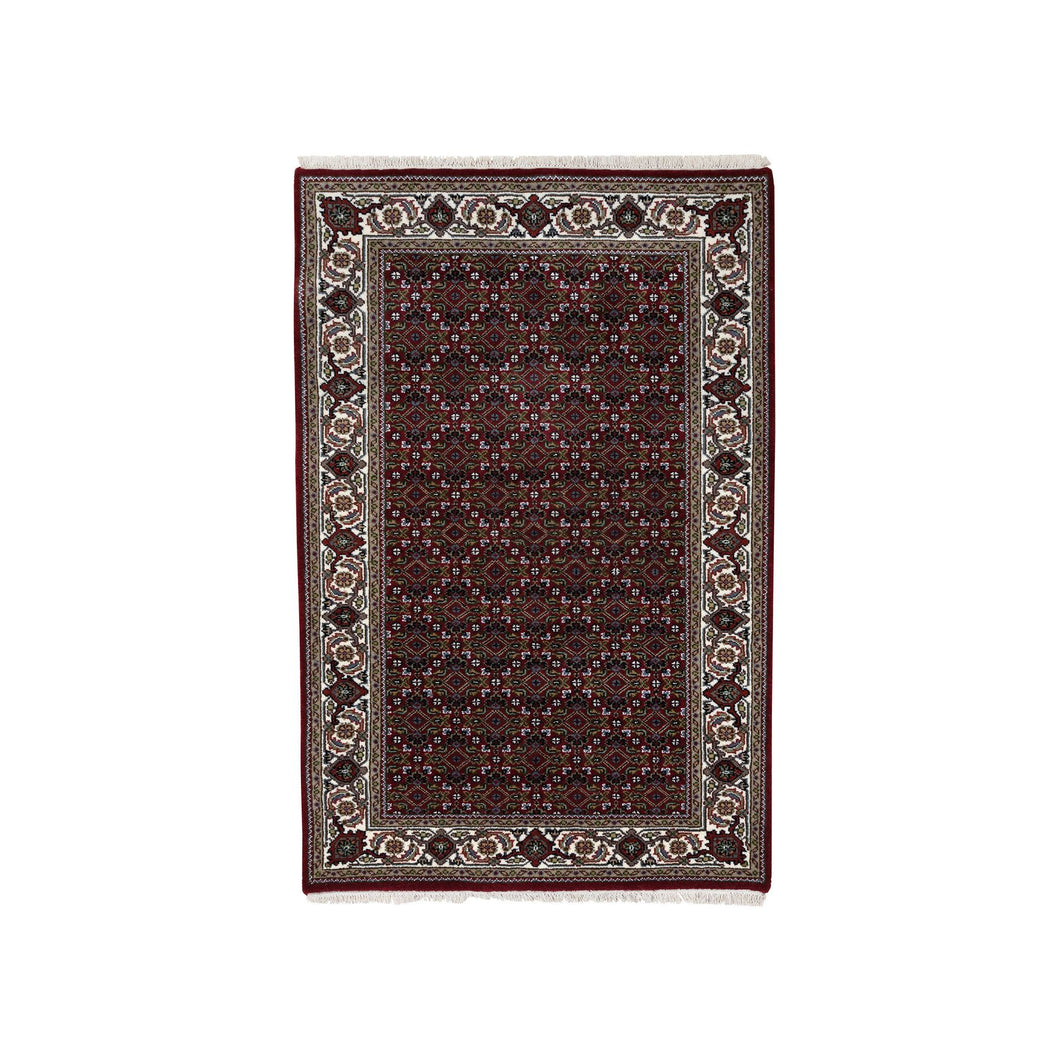 Red Oriental Rug, Carpets, Handmade, Montana USA.