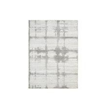 Load image into Gallery viewer, 2&#39;1&quot;x3&#39;1&quot; Ivory Hand Spun Undyed Natural Wool Hand Knotted Modern Design Mat Oriental Rug FWR385428