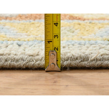 Load image into Gallery viewer, 9&#39;1&quot;x11&#39;9&quot; Tan Color, Oushak Design Supple Collection, Thick and Plush Pure Wool Hand Knotted, Oriental Rug FWR386880