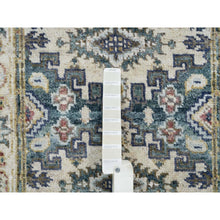 Load image into Gallery viewer, 2&#39;5&quot;x8&#39;1&quot; Ivory with Soft Tones, Reimagined Persian Viss Design, Plush and Lush Soft Pile, Natural Wool Hand Knotted, Runner Oriental Rug FWR392676