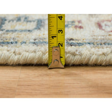 Load image into Gallery viewer, 3&#39;x5&#39; Ivory Soft Tones, Soft Pile, Thick and Plush, Hand Knotted ,Natural Wool, Reimagined Persian Viss Design, Oriental Rug FWR393600