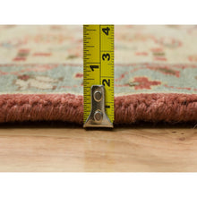 Load image into Gallery viewer, 12&#39;x15&#39;2&quot; Rust Red with Brown, Plush Pile, Fine Weave, Vegetable Dyes, Antiqued Haji Jalili Design, Hand Knotted, All Wool, Oversize Oriental Rug FWR394518