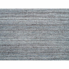Load image into Gallery viewer, 12&#39;x15&#39; Arsenic Gray, Soft and Vibrant Pile, Pure Wool Hand Loomed, Modern Striae Design, Oversized Oriental Rug FWR395016
