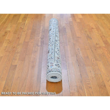 Load image into Gallery viewer, Ivory Oriental Rug, Carpets, Handmade, Montana USA.