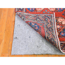 Load image into Gallery viewer, 3&#39;x4&#39;9&quot; Organic Wool Afghan Ersari with Elephant Feet Design Red Clay Hand Knotted Oriental Rug FWR397710