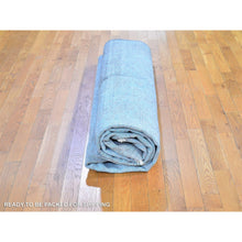 Load image into Gallery viewer, Aqua Oriental Rug, Carpets, Handmade, Montana USA.
