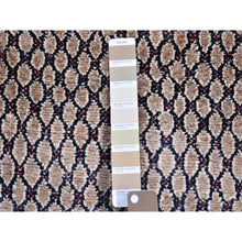 Load image into Gallery viewer, 5&#39;2&quot;x8&#39;8&quot; Camel Hair Organic Wool Vintage Persian Open Field Design Hand Knotted Oriental Rug FWR397944