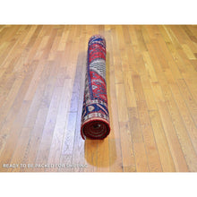 Load image into Gallery viewer, 5&#39;2&quot;x8&#39;8&quot; Camel Hair Organic Wool Vintage Persian Open Field Design Hand Knotted Oriental Rug FWR397944