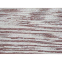 Load image into Gallery viewer, 9&#39;1&quot;x11&#39;10&quot; Old Rose Color Shade Silk with Textured Wool Hi-Low Pile Hand Knotted Oriental Rug FWR398274