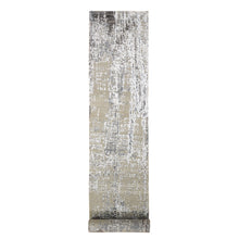 Load image into Gallery viewer, 2&#39;6&quot;x12&#39; Wool Persian Knot Runner Abstract Design Denser Weave Silver Hand Knotted Oriental Rug FWR399018