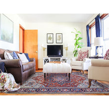 Load image into Gallery viewer, Antique Oriental Rug, Carpets, Handmade, Montana USA.