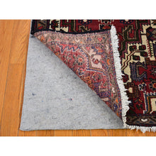 Load image into Gallery viewer, 2&#39;8&quot;x9&#39;3&quot; Vintage Persian Bakhtiar with Triple Medallion Design Cherry Red Natural Wool Clean Hand Knotted Oriental Rug FWR400062
