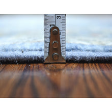 Load image into Gallery viewer, 2&#39;6&quot;x19&#39; Blue Angora Oushak With Soft And Vibrant Wool Hand Knotted Oriental XL Runner Rug FWR402192