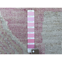 Load image into Gallery viewer, 8&#39;10&quot;x11&#39;9&quot; Blush Pink Moroccan Berber with Arts and Crafts Hand Knotted Soft Natural Wool Oriental Rug FWR412494