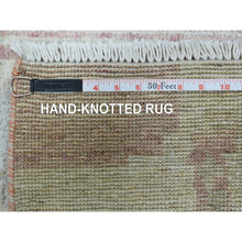 Load image into Gallery viewer, 8&#39;10&quot;x11&#39;9&quot; Blush Pink Moroccan Berber with Arts and Crafts Hand Knotted Soft Natural Wool Oriental Rug FWR412494