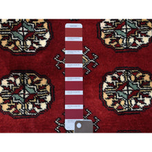 Load image into Gallery viewer, 3&#39;x5&#39;1&quot; Hand Knotted Extremely Durable Wool Deep and Rich Red Mori Bokara Oriental Rug FWR412776