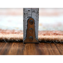 Load image into Gallery viewer, 2&#39;8&quot;x12&#39; Extra Soft Wool Hand Knotted Soft Orange Angora Oushak with Flowing and Open Design Oriental Runner Rug FWR416346