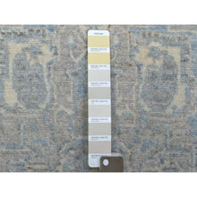 Load image into Gallery viewer, 4&#39;x5&#39;3&quot; Beige Stone Wash Peshawar with Geometric Medallion Design Hand Knotted Soft Afghan Wool Oriental Rug FWR422298