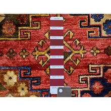 Load image into Gallery viewer, 8&#39;8&quot;x11&#39;7&quot; Coral Red Hand Knotted, Turkeman Ersari with Geometric Medallions Block Design, Natural Dyes Pure Wool Oriental Rug FWR424254