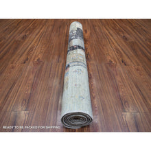 Load image into Gallery viewer, 3&#39;10&quot;x6&#39; Colorful, Afghan Kashkuli Gabbeh with Pictorial Design, Hand Knotted, Fine Weave, Hand Spun Wool Oriental Rug FWR427542