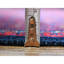 Load image into Gallery viewer, 8&#39;2&quot;x11&#39;5&quot; Deep and Saturated Red with Touches of Blue, Afghan Khamyab with Tribal Medallions Design, Velvety Wool, Hand Knotted, Oriental Rug FWR430698