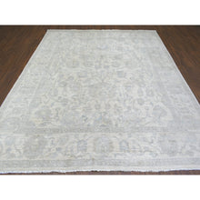 Load image into Gallery viewer, 8&#39;3&quot;x9&#39;8&quot; Ivory White Wash Peshawar, Organic Wool Natural Dyes Hand Knotted, Oriental Rug FWR432504