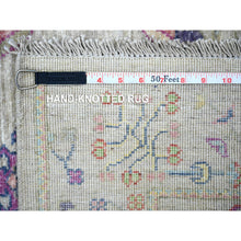 Load image into Gallery viewer, 3&#39;x4&#39;10&quot; Beige, Finer Peshawar with Karajeh Design, Dense Weave Vegetable Dyes, Pure Wool Hand Knotted, Oriental Rug FWR438786