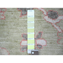 Load image into Gallery viewer, 13&#39;10&quot;x19&#39;8&quot; Gin Green, Afghan Angora Oushak Natural Dyes, Extra Soft Wool Hand Knotted, Oversized Oriental Rug FWR440688