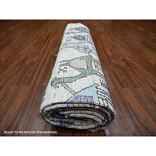 Load image into Gallery viewer, 8&#39;2&quot;x9&#39;9&quot; Beige, Anatolian Village Inspired with All Over Camel Figurines Natural Dyes, Pure Wool Hand Knotted, Oriental Rug FWR441156
